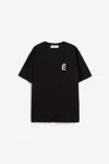 Etudes Studio Chest Logo-print Detail T-shirt In Black