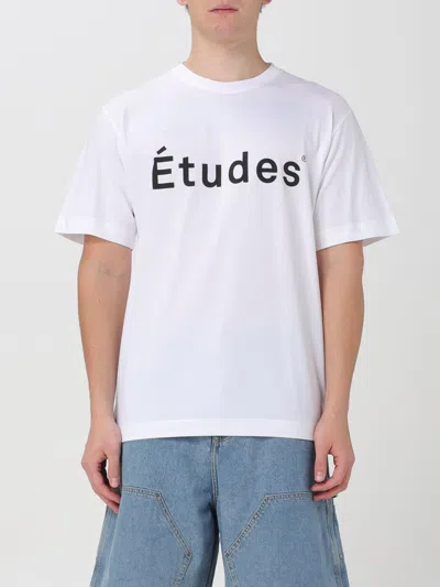 Etudes Studio T恤 Études 男士 颜色 白色 In White