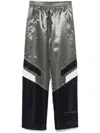 Etudes Studio Tailored Track Pants In Grey