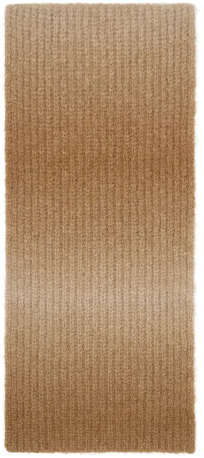 Etudes Studio Tan Alpaca Scarf