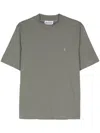 Etudes Studio The Award Accent T-shirt In Grey