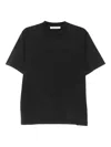 Etudes Studio The Classic É Faded-wash T-shirt In Black