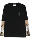 Etudes Studio The Goudron Thorns T-shirt In Black