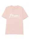 Etudes Studio The Regular Signed Organic Cotton T-shirt In Pink