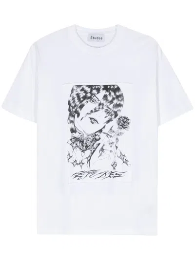 Etudes Studio The Spirit Vampire Flex T-shirt In White
