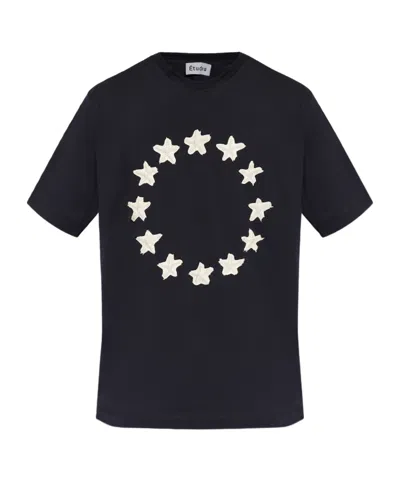 Etudes Studio The Wonder Painted Stars T-shirt In Black
