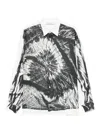 Etudes Studio Trompe L'oeil-print Shirt In Black