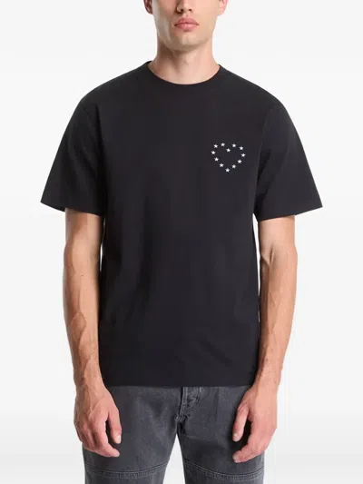 Etudes Studio Wonder B Heart T-shirt In Black