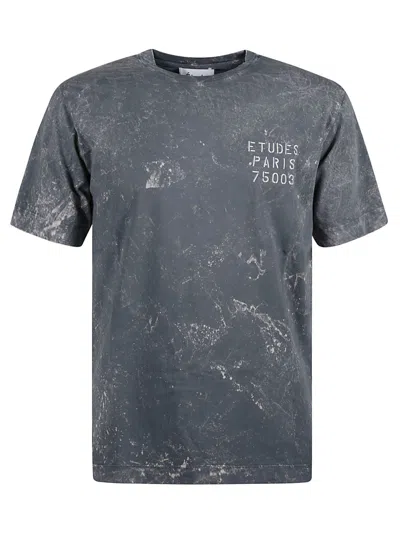 Etudes Studio Wonder Small Stencil T-shirt In Anthracite