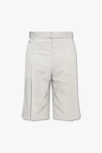 Etudes Studio Gray Tempera Shorts In Grey