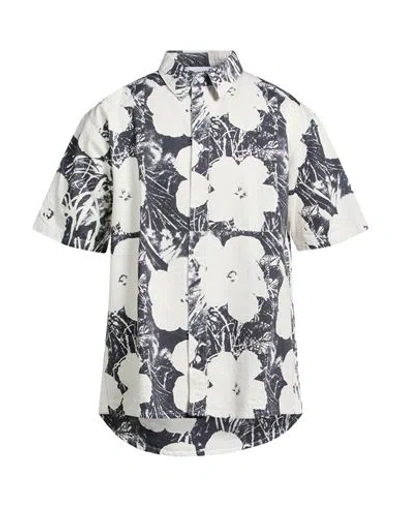 Etudes Studio Études Studio X Andy Warhol Man Shirt Charcoal Size 40 Cotton In Gray