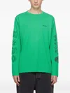 Etudes Studio X Batia Suter Wonder Graphic-print Long-sleeve T-shirt In Gray