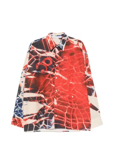 Etudes Studio X Maia Ruth Lee Oversized Shirt In Red