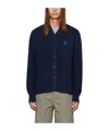 Etudes Studio Y-neck Long-sleeved Sweater In Black