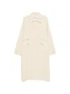 Etudes Studio Zip-pockets Overcoat In Neutral