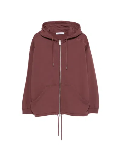 Etudes Studio Zip-up Hoodie In Brown