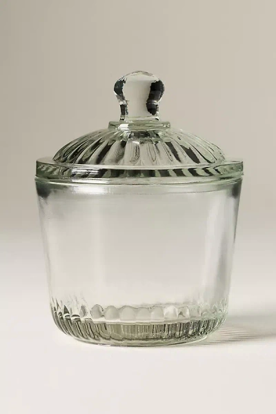 Etúhome Bistro Glass Biscuit Jar In Transparent