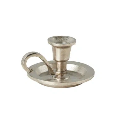 Etúhome Chamberstick Candle Holder - Silver