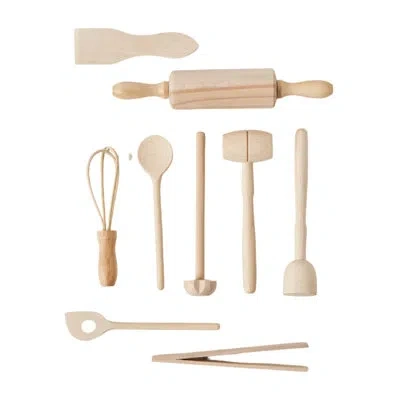 Etúhome Children's French Cooking Set In Natural