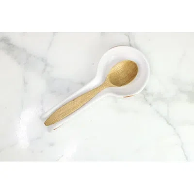Etúhome Euro Serving Spoon Set, Fruitwood In Brown