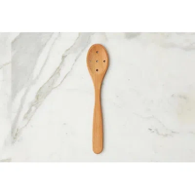 Etúhome Euro Slotted Spoon, Cherrywood In Brown