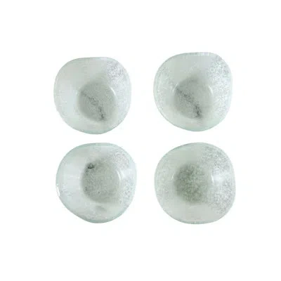 Etúhome Glass Dipping Bowls - Set Of 4 - Navy Blue