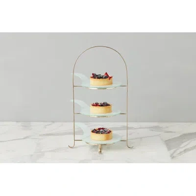Etúhome Glass Stacking Appetizer Plate, White