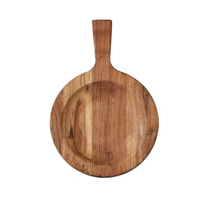 Etúhome Italian Cutting Board Bowl - 14.4"d X 9.8"w X 1.6"h