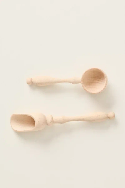 Etúhome Parisian Salt & Sugar Spoon Set In Neutral