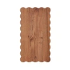 Etúhome Scalloped Rectangular Cutting Board - Natural