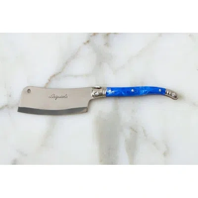 Etúhome The Original French Laguiole Cheese Cleaver In Blue