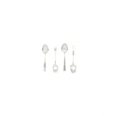 Etúhome Vintage Sugar Spoon - Set Of 4