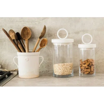 Etúhome White Handthrown Crock
