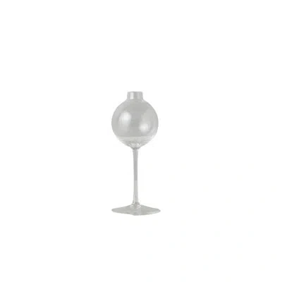 Etúhome Wine Glass Vase - 3"l X 3"w X 7.5"h - Clear
