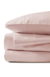 Eucalypso Tencel® Lyocell Classic Sheet Set In Whisper Pink