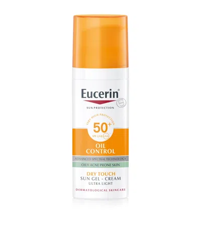 Eucerin Oil Control Sun Gel-cream Dry Touch Spf50+ In White