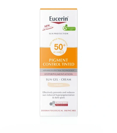 Eucerin Sun Pigment Control Tinted Light Spf50 Day Cream (50ml) In Multi