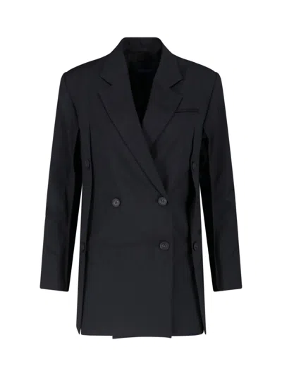 Eudon Choi 100% Virgin Wool Tailored Jacket In Black
