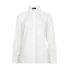 Eudon Choi Alene Long Sleeved Shirt In Off-white
