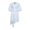 Eudon Choi Alexandra Midi Dress In White