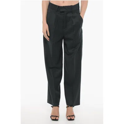 Eudon Choi Double-pleat Wool And Cashmere Pants