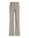 Eudon Choi Diane Straigt Pants In Beige