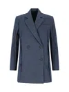 Eudon Choi Beatrice Jacket In Blue
