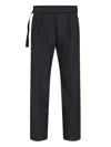 Eudon Choi 'leslie' Straight Pants In Black  
