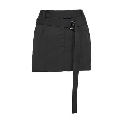 Eudon Choi Lou Mini Skirt In Black