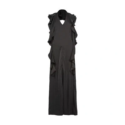Eudon Choi Nyla Long Dress In Black