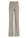 Eudon Choi Diane Straigt Pants In Beige