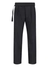 Eudon Choi 'leslie' Straight Pants In Black