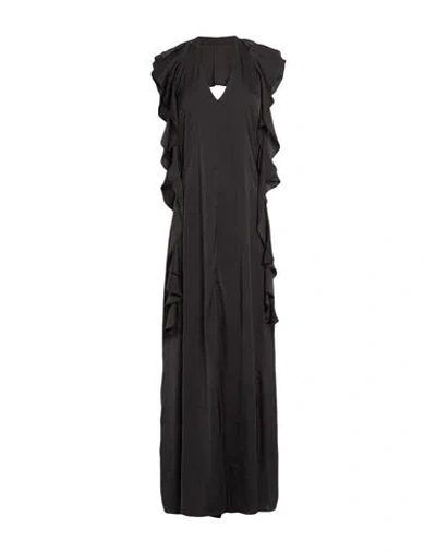 Eudon Choi Woman Maxi Dress Black Size 10 Recycled Polyester