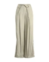 Eudon Choi Woman Pants Sage Green Size 4 Cupro, Acetate In Sage Green